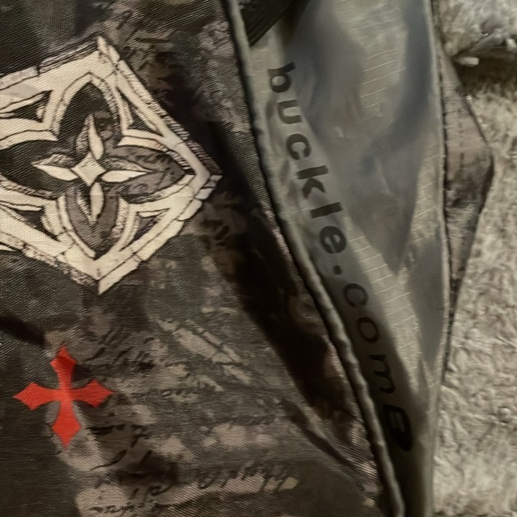 Affliction Buckle Drawstring Backpack - Picture 4 of 4